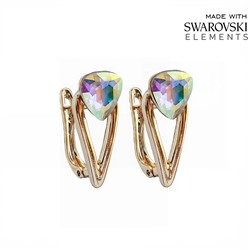 Серьги с кристаллами Swarovski