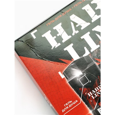 УЦЕНКА HARD LINE, набор «Ярость вулкана», гель для душа, 250 мл и гель для бритья, 110 мл