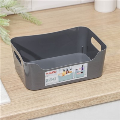Корзина для хранения Scandi, 3,1 л, 24×17×9 см, МИКС