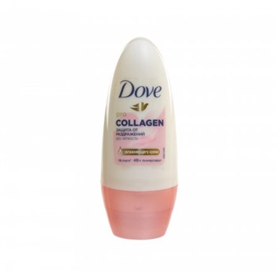 Дезодорант-антиперспирант Шариковый DOVE Pro-collagen Коллаген комплекс 50 мл