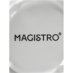 Кружка Magistro «Морской бриз», 300 мл, фарфор, белая