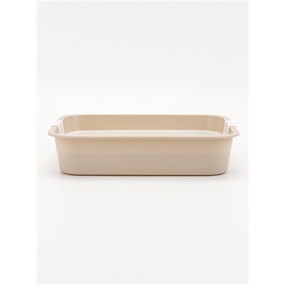 Туалет Мур-мяу для кошек, с сеткой, 33×25×7 см, бежевая