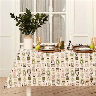 Скатерть Этель «Kitchenware» 149×250 см, 100% хлопок, саржа 190 г/м²