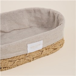 Корзины для хранения SL Home, плетёные, ручной работы, 3 шт., 26×16×7 см, 28×20×10 см, 34×24×11 см