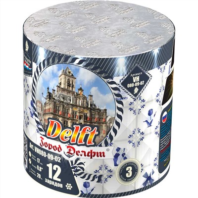 Фейерверк VH080-12-01 Город Делфт / Delft (0,8" х 12)