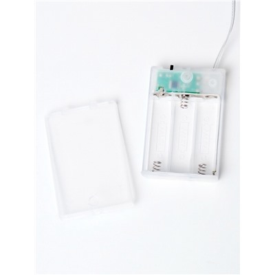 Фигура световая «Ёлочка», 40×31×6 см, 30 LED, батарейки ААх3 (не в компл.), свечение тёплое белое