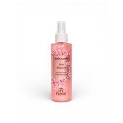 Спрей парфюмированный для тела и волос BODY GLOW с шиммером, розовый цветок, 200 мл