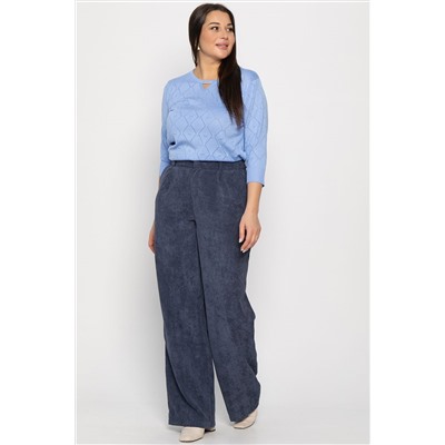 Брюки вельветовые Брауни (синие) Б14901-25М