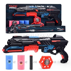 Бластер "Победитель" с мягкими пулями, в коробке