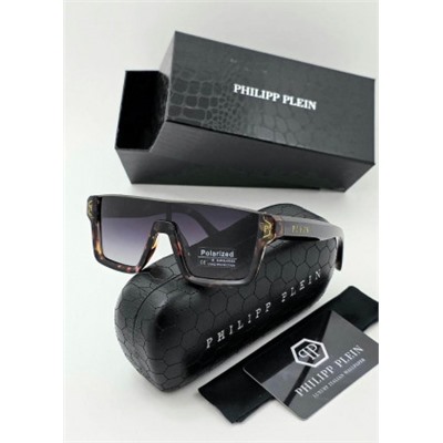 Набор мужские солнцезащитные очки, коробка, чехол + салфетки #22892730