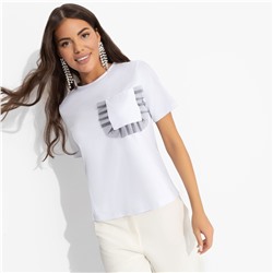 Футболка из хлопка, Мой креатив (new white)