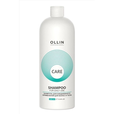 Ollin Шампунь для ежедневного применения для волос и тела / Care, 1000 мл KRISTALLER, 1108238