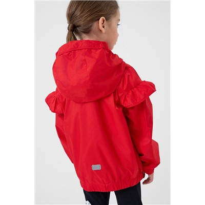 Куртка текстильная с полиуретановым покрытием для девочек (ветровка) PLAYTODAY, 1243048