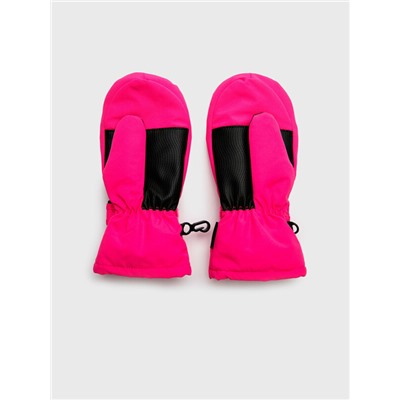 Варежки текстильные для девочек