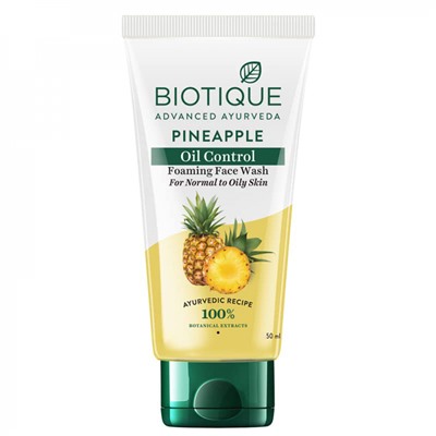 Biotique Pineapple Face wash / Биотик Ананас Гель Для Умывания 100 мл