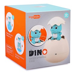 Игрушка для купания "Динозаврик в яйце" в коробке