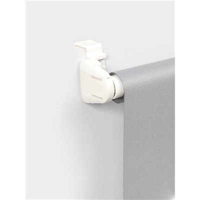 Штора рулонная 60×160 см «Блэкаут», по полотну 57×160 см, серая