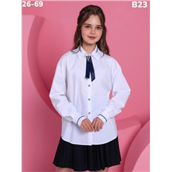 Блузка B23 белый