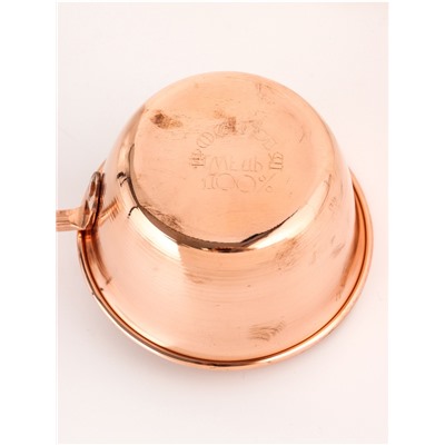 УЦЕНКА Ковш медный, 0.2 л, с ручкой