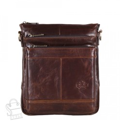 Сумка мужская кожаная 2305Z coffee Zinimsk
