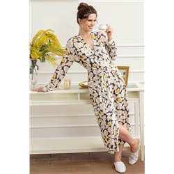 Халат ночной (пеньюар) женский Mia Cara SS23WJ311 Blanc Manger