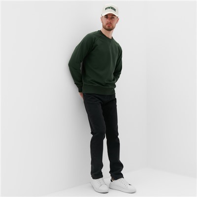 Толстовка мужская MIST Men's collection, размер 54, зелёная