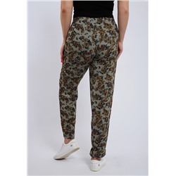 274 Брюки-бананы из штапеля