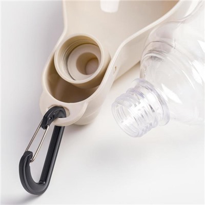 Поилка прогулочная, 300 мл, фигурная, с мягким носиком