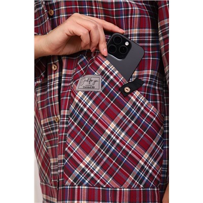 1094 Рубашка женская теплая