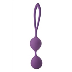 Фиолетовые вагинальные шарики Flirts Kegel Balls
