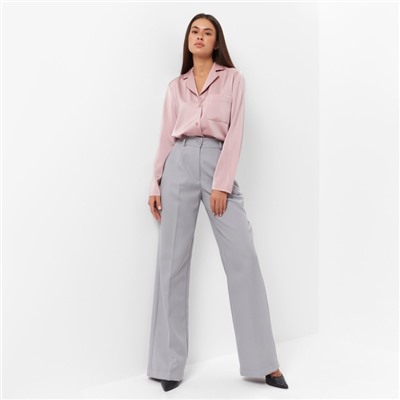 Брюки женские MIST: Classic Collection, размер 42, светло-серые