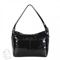 Сумка женская кожаная 3358Q black Polina&Eiterou
