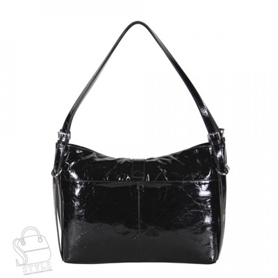 Сумка женская кожаная 3358Q black Polina&Eiterou