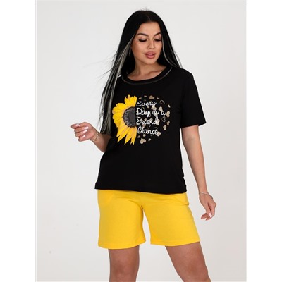 Подсолнушек - костюм черный