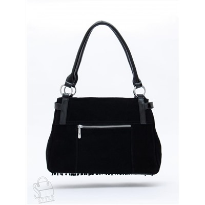 Сумка женская кожаная 98400MSS black Velina Fabbiano-Safenta