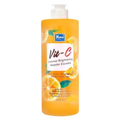 Siam Yoko Интенсивная осветляющая эссенция-бустер для лица и тела с витамином C, 490 мл 24422