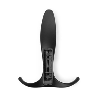 Крючок мебельный CAPPIO FLAT, трехрожковый, цвет черный