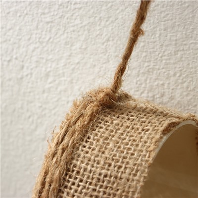 Кашпо пластиковое, подвесное, 20×8 см