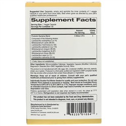 California Gold Nutrition, Пробиотики LactoBif Pet, 5 млрд КОЕ, 60 растительных капсул