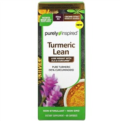 Purely Inspired, Turmeric Lean, куркума, 60 капсул