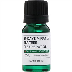 Some By Mi, 30 Days Miracle Tea Tree Clear Spot Oil, 10 ml