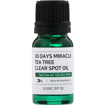 Some By Mi, 30 Days Miracle Tea Tree Clear Spot Oil, 10 ml