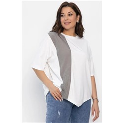 Блуза Малина (белая) Б13938-1М