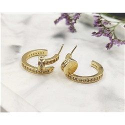 Серьги стильные