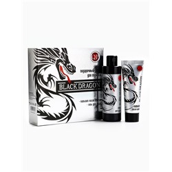 Подарочный набор мужской Black Dragon, гель для душа 200 мл, бальзам после бритья 80 мл