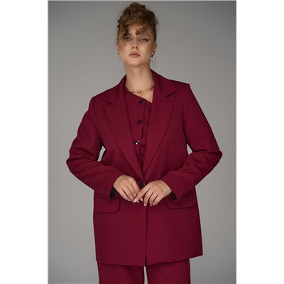 Пиджак Клио (бордовый)