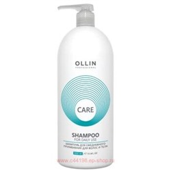 OLLIN CARE Шампунь для ежедневного применения для волос и тела 1000мл