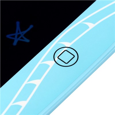 Планшет для рисования и заметок Luazon "кот", 8.5", цветной дисплей, синий