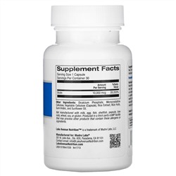 Lake Avenue Nutrition, Биотин, 10 000 мкг, 30 растительных капсул