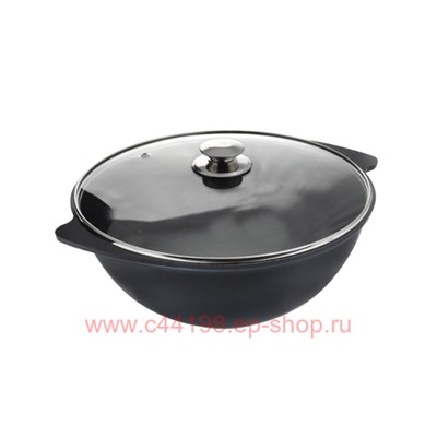 Кукмара Казан для плова 3,5 л со стеклянной крышкой АП к37а